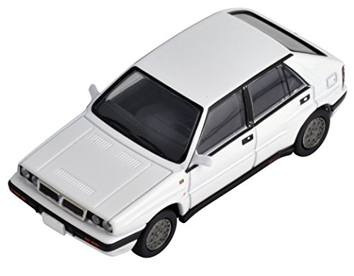 Lancia Delta HF Integrale Tomica LV-N136b miniature 1/64 blanche pour collectionneur