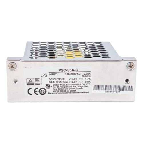 Alimentation PSC-35B-C Mean Well 35W avec fonction UPS et chargeur batterie