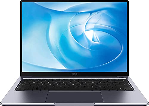 HUAWEI MateBook 14 2020 Laptop, 14 Zoll 2K-FullView Notebook, AMD Ryzen 5 4600H, 16 GB RAM, 512 GB SSD, leichtes Metallgehäuse, Fingerabdrucksensor, Windows 10 Home - Space Gray 40 EU