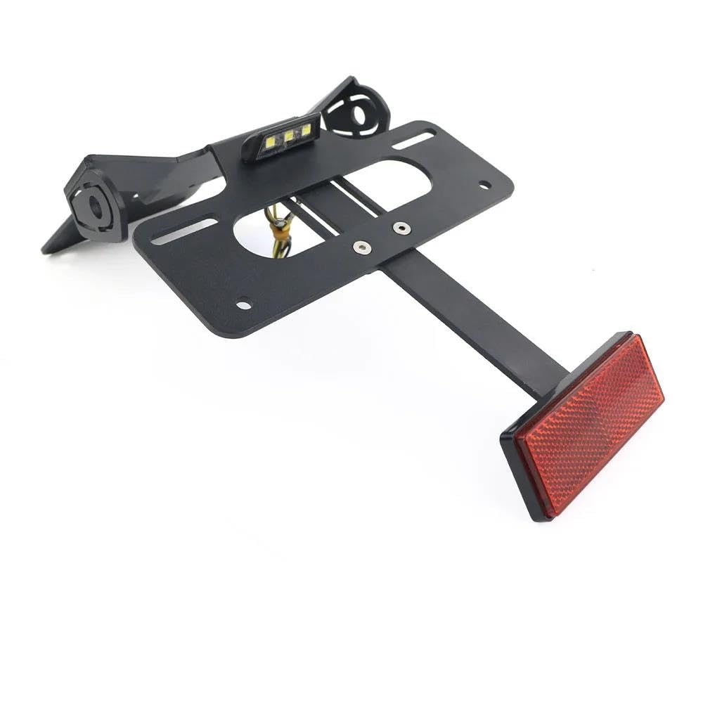 Support de plaque moto Z650RS pour supprimer la bavette plastique d'origine encombrante