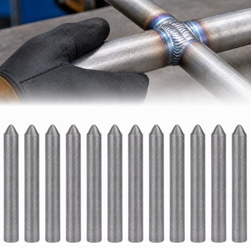 12 Bagulettes Soudure Basse Température Aluminium, Baguette Universelle pour Souder Alu, Métal, Cuivre, 7x1 cm