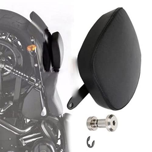 Siège arrière passager noir moto pour Harley Sportster XL 883 1200 coussin