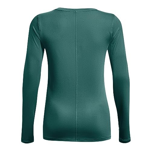 Image of Under Armour Women's Polyester Solid HG Armour Long Sleeve | 1328966-001