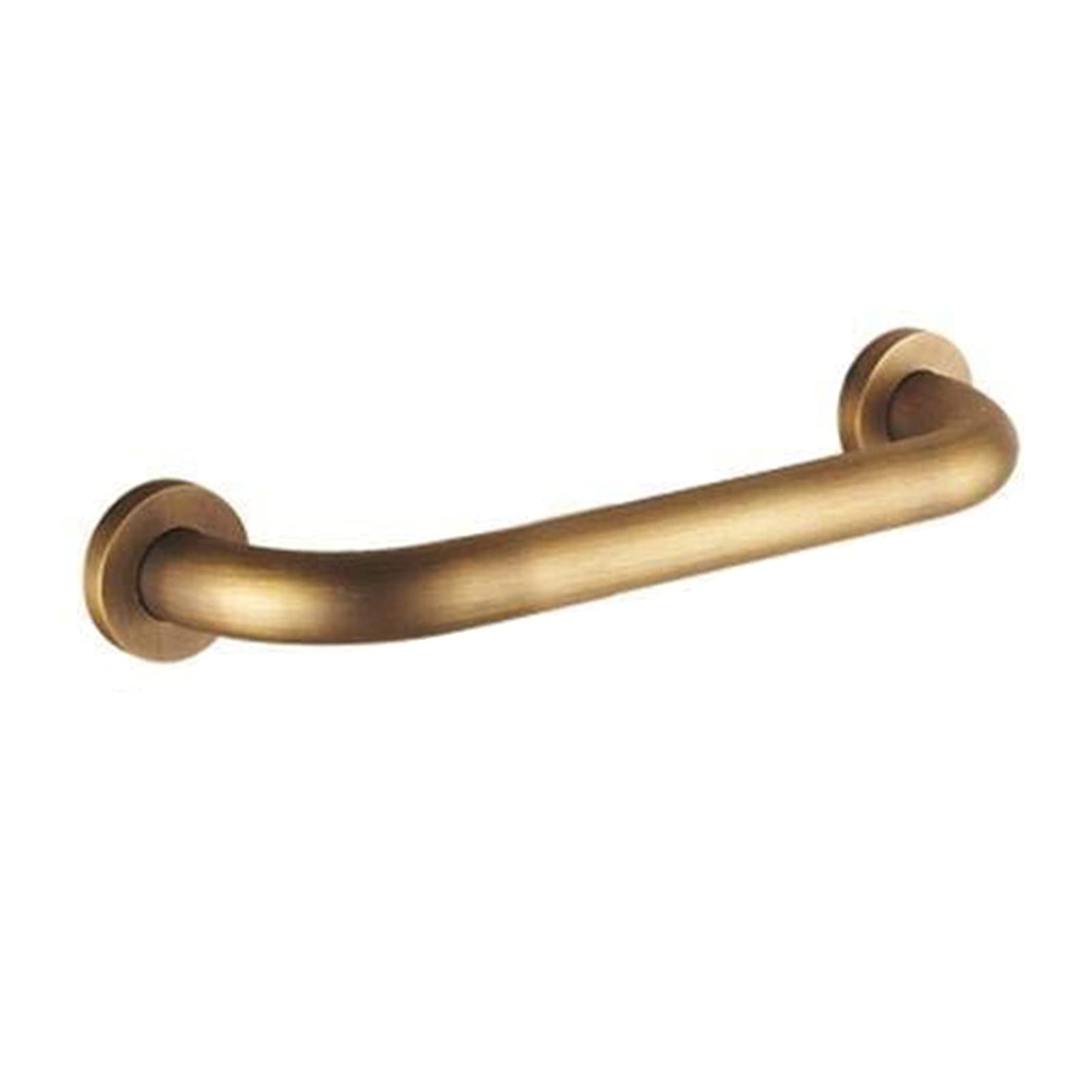 Barra de Apoyo para baño, reposabrazos de bañera de Bronce Antiguo, asa Segura para Ancianos y discapacitados, Barra Antideslizante sin obstrucciones (40 cm).