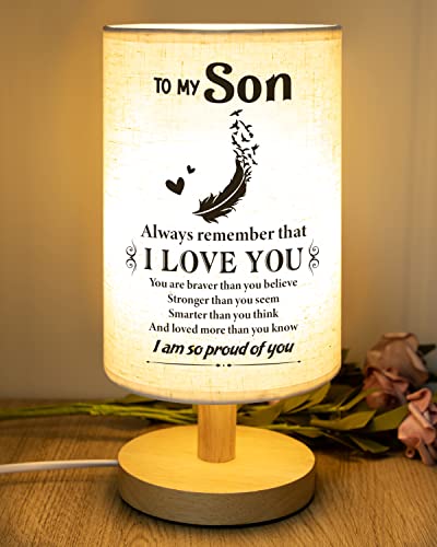 Gifts-for-Son-from-Mom-Dad-Fabric-Wooden-Desk-Lamp-for-Reading-Bedroom-Living-Room-for-Son-Adult-Graduation-Season-Gifts-Birthday-Gifts-Back-to-School-Gifts