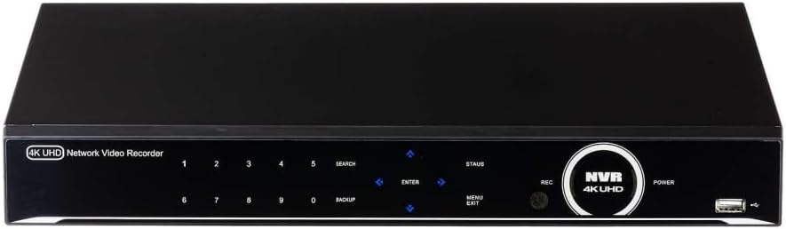 Eyemax Magic Viewer IL5 Series NVST-IL5216E 16CH 4K NVR System Network Video Recorder 16 POE Inputs -NO HDD- (0, TB)