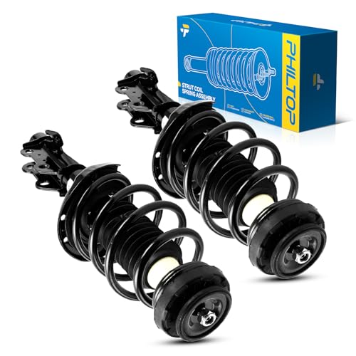 Image of PHILTOP Front Complete Struts Shocks Assembly Shocks Absorbers 172336 /172337 Compatible with 2010-2012 Chevrolet Camaro