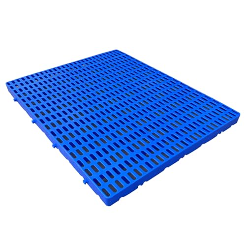 Palette en polyéthylène emboîtable pour stockage et caillebotis