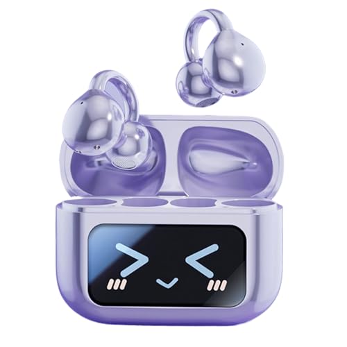 Ganci Auricolari Wireless - Portatili Su Touch Screen LCD Leggero Design Attivo Di Lunga Durata Di Cuffia Per La Cancellazione Del Rumore Per Telefona