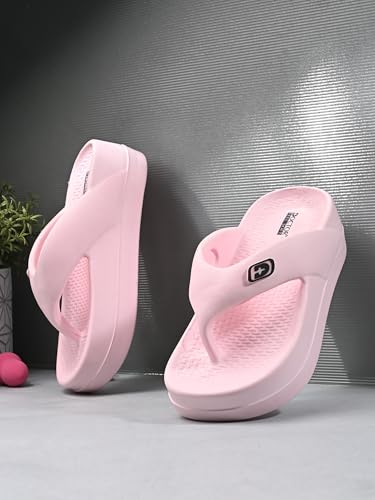 Image of Women's Soft Cushion Flip Flops with EVA Sole | Lightweight Anti-Slip Everyday Wear Slippers for Home, Walking, Casual & Outdoor Use