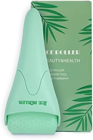Ice Roller for Face and Body Massage, Facial Roller Skin Care Tool for Reduce Wrinkles and Puffiness, Migraine Pain Relief and Skin Tighten, Cold Therapy for Cooling and Calming(Green)