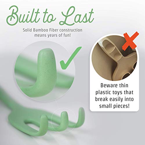 Lovelotte Eco Beach Toy Set For Toddlers & Kids | Biodegradable Natural Bamboo Fiber Sand Toys | Non Plastic Beach Toys For Boys & Girls Of Any Age #TOP4