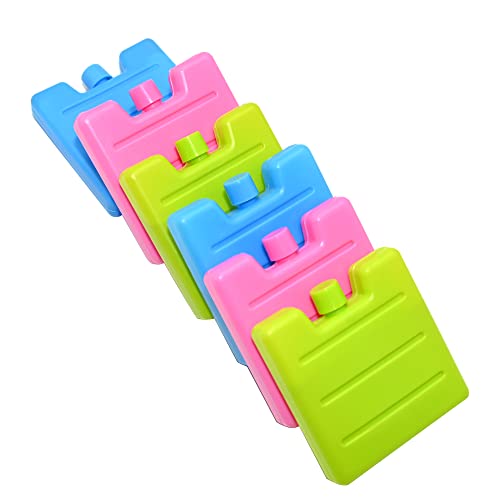 Ram® 6 Pack 7CM Freezer Blocks Ice Brick Pack Block Blocks Freezer Cooler Bag Box Travel Picnic - Image 2