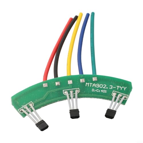 Electric Bike Hall Sensor PCB With Cable For 3 Wheel Motor,500-2000W Ebike Electric Vehicle Compatible With 4601 Sine Wave Motor
