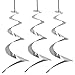 Produktbild HAC24 3er Set Windspirale Vogelabwehr Reflektierend Vogelschreck Spirale Taubenabwehr Windspiel Balkon Vogelschutz Taubenschreck