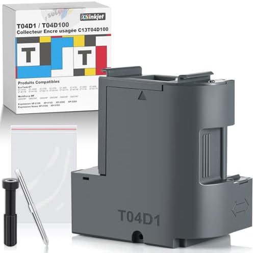 E-04D1 Maintenance Tank Waste Ink Box For Epson L6278/L4150/L4153/L4158/L4160/M1170/M1178/M1180/M2148 Series Printers - E-04D1 And Waste Ink