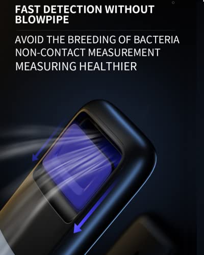 Image of E-60 Non-Contact Alcohol Breath Analyzer with LCD Display, Type-C Charging, 10-Second Rapid Results, Alcohol Measuring Device for Personal & Organizations, Drunk and Drive Testing Machine
