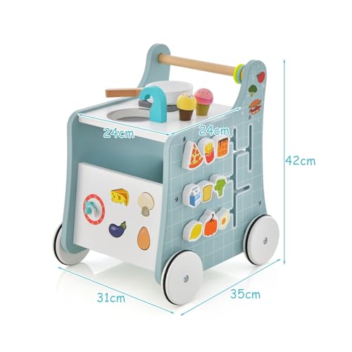 Trotteur evolutif bebe stable pour eviter les chutes des un ans - 6