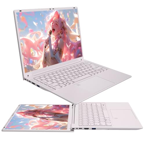 Image of 14.1 inch Laptop Computer, 4-Core N5105 Processor, 8GB RAM, 256GB SSD, Traditional Notebook PC with 2K Display, Backlit Keyboard, Fingerprint, Webcam, Win11 Pro Laptops for Home Work Study, T140J