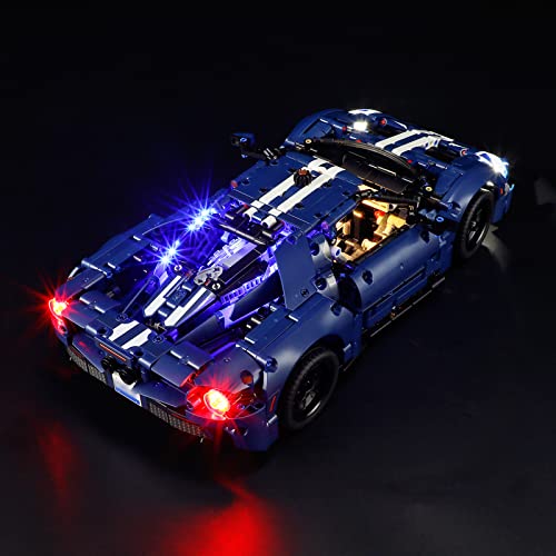 Image of BRIKSMAX Led Lighting Kit for LEGO-42154 2022 Ford GT - Compatible with Lego Technic Building Blocks Model- Not Include Lego Set