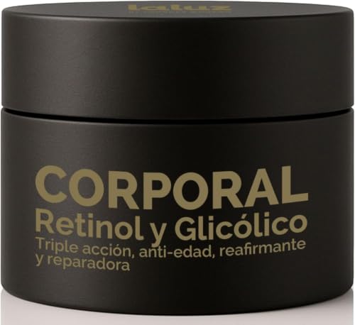 Crema corporal noche con retinol LaLuz que reafirma la piel y combate la flacidez de 250 ml
