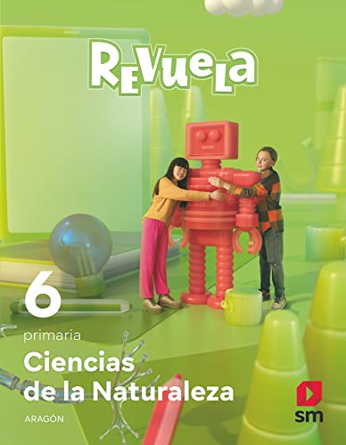 Portada de Ciencias de la Naturaleza 6º Educacion Primaria Ed 2023 Aragon