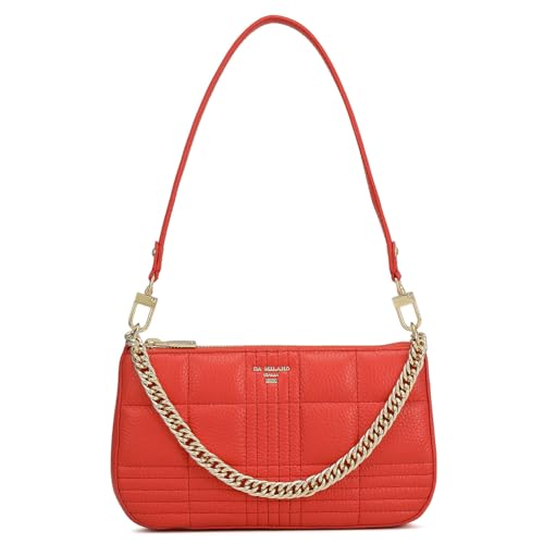 Image of Da Milano Leather Shoulder Bag for Women