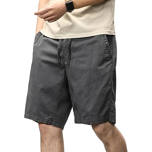 Short de plage homme avec poche profonde et taille élastique en coton