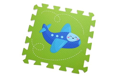 KNORRTOYS.COM 21025 Puzzlematten, „Fahrzeuge“/ 9-TLG./ 30 cm