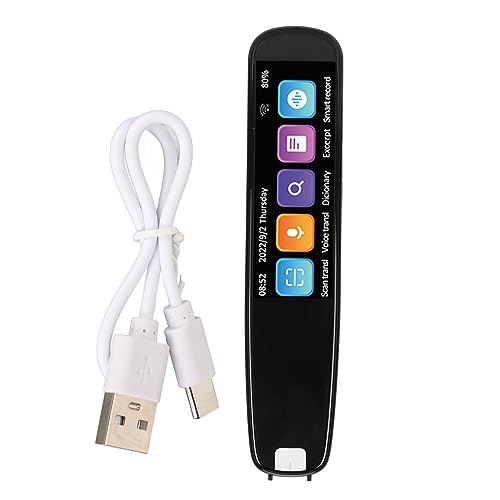 Stylo de traduction à balayage hors ligne Haofy 2MP HD en aluminium