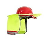 ZOND's Large Full Brim Sun Shield for Hard Hats (Neon Green)