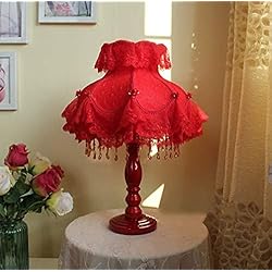 Lampara De Sal Ubicacion GMLSD Lámparas de Escritorio, Lámpara de Lectura de Resina de Aceite de Decoración, Lámpara de Noche Roja de Diseño Gótico Minimalista, Lámpara de Mesa de Escritorio de Ubicación Estándar para Sala d