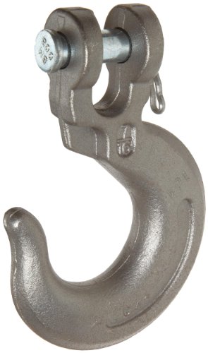 CM M907L Slip Hook, Clear Finish, 7/16