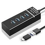 【Plug & Play】- Stecken Sie es direkt in den USB Type-c Anschluss des Geräts, um es schnell zu verwenden, Automatische Treiberinstallation über Windows Update unter Windows 10, 8.1, 8, 7 und XP. Keine zusätzliche Installation von Laufwerken