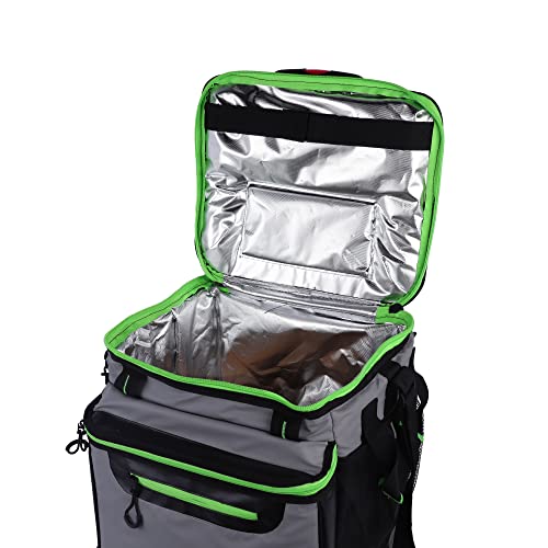 Olivia & Aiden Insulated Rolling Beach Cooler With All Terrain Wheels For Beach, Camping And Picnic | Leak Proof And Collapsible | Large 60 Can Capacity #TOP3