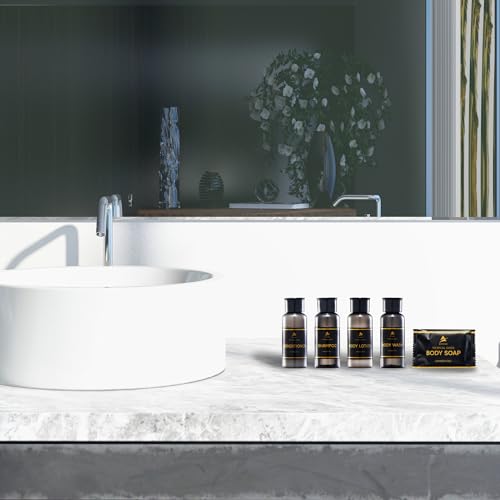 300-Piece-Set-Hotel-Guest-Soaps-for-Bathroom-Travel-Size-Bulk-AirBnB-Toiletries-Set-Supplies-for-Guests-60-Pack-w-60-Shampoo-60-Conditioner-60-Body-Wash-60-Lotion-60-Mini-Wrapped-Soap-Bars