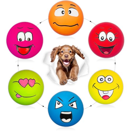 HOLYSTEED Soft Flat Puppy Teething Balls