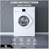 GC GAVENO CAVAILIA Faux Fur Mink Throw Small Large Greek Border Sofa Bed Warm Blanket - Luxury Easy Care Thermal Warm & Cosy Fleece Blanket Throw - 150 x 200 Cm - Mink - Image 7