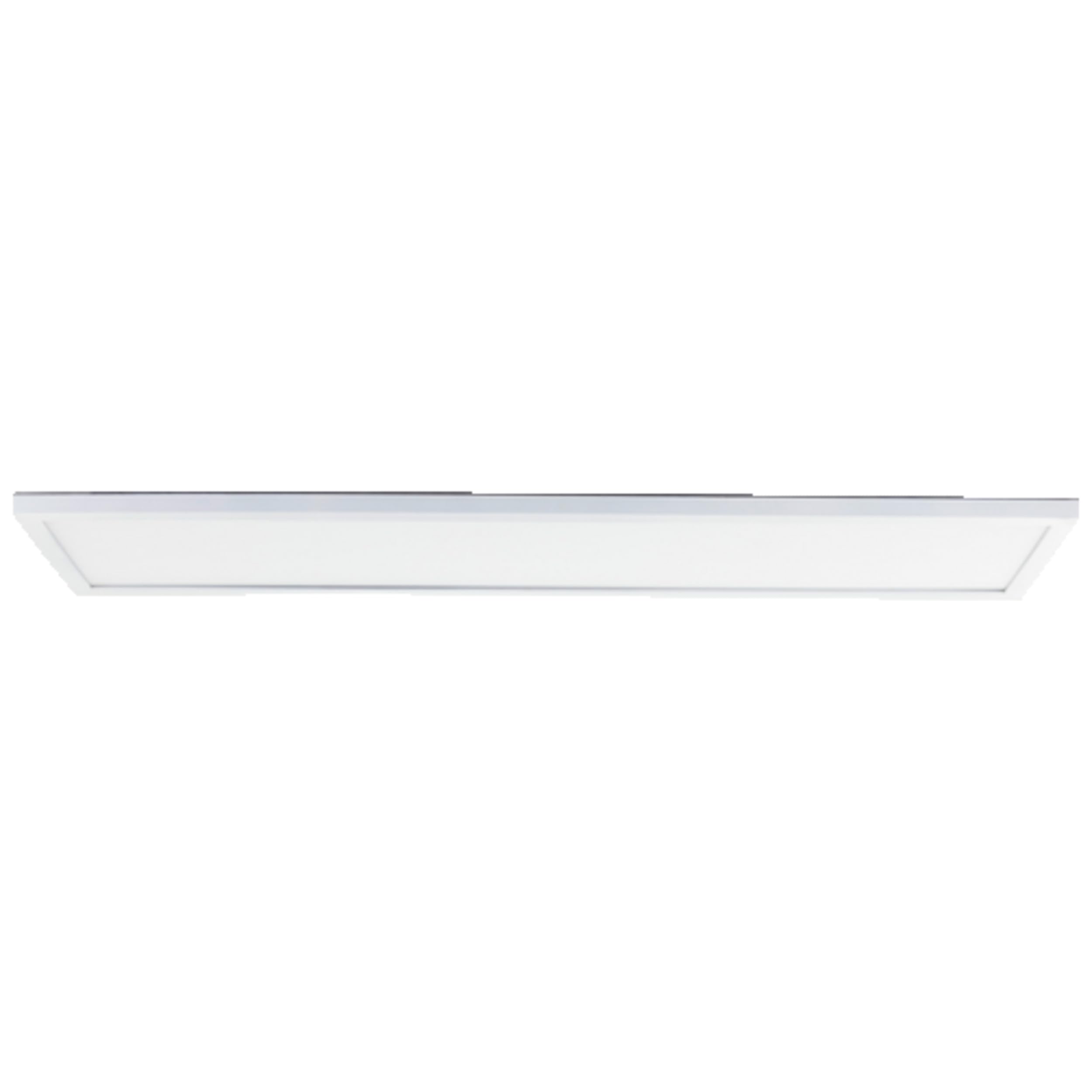 Brilliant LED Deckenleuchte Lumaro, 3200 Lumen, 4000 Kelvin, 96x25 cm, flache Aufbauleuchte, Kunststoff, weiß, rechteckige Form, IP44 geeignet für Badezimmer, Küche, Flur, Hauswirtschaftsraum | Feuchtraumgeeignete Deckenleuchte für Bad, Küche und Flur, la