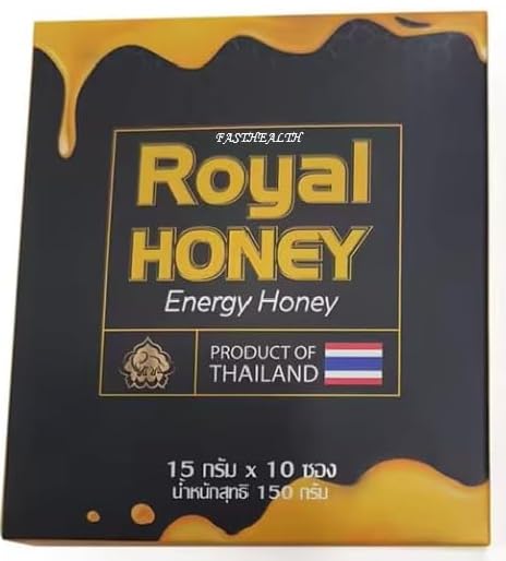 MIEL AFRODISAC HOMME ROYAL HONEY - MIEL APHRODISIAQUE HOMME 100% NATUREL GINSENG FORMULE INTENSE EFFICACE 10 SACHETS