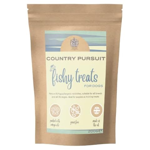 Country Pursuit Fishy Treats | Ideal Training and Reward Treats | 200g Bag Cover