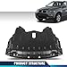PIT66 Engine Splash Shield Compatible with BMW X5 3.0si 4.8i 2007-2008/Fit BMW X5 xDrive30i xDrive48i 2009-2010 Engine Splash Guard Cover 51757158385 BM1228151
