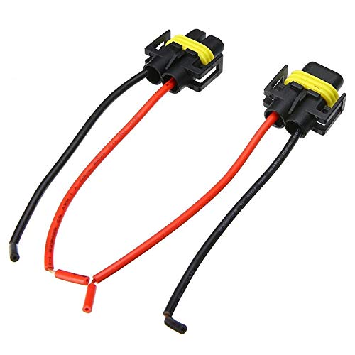 O-NEX 2 x H11 H8 Pigtail wiązka przewodów wtyczka żeńska adapter gniazdo złącze do HID LED reflektor przeciwmgielny modernizacja