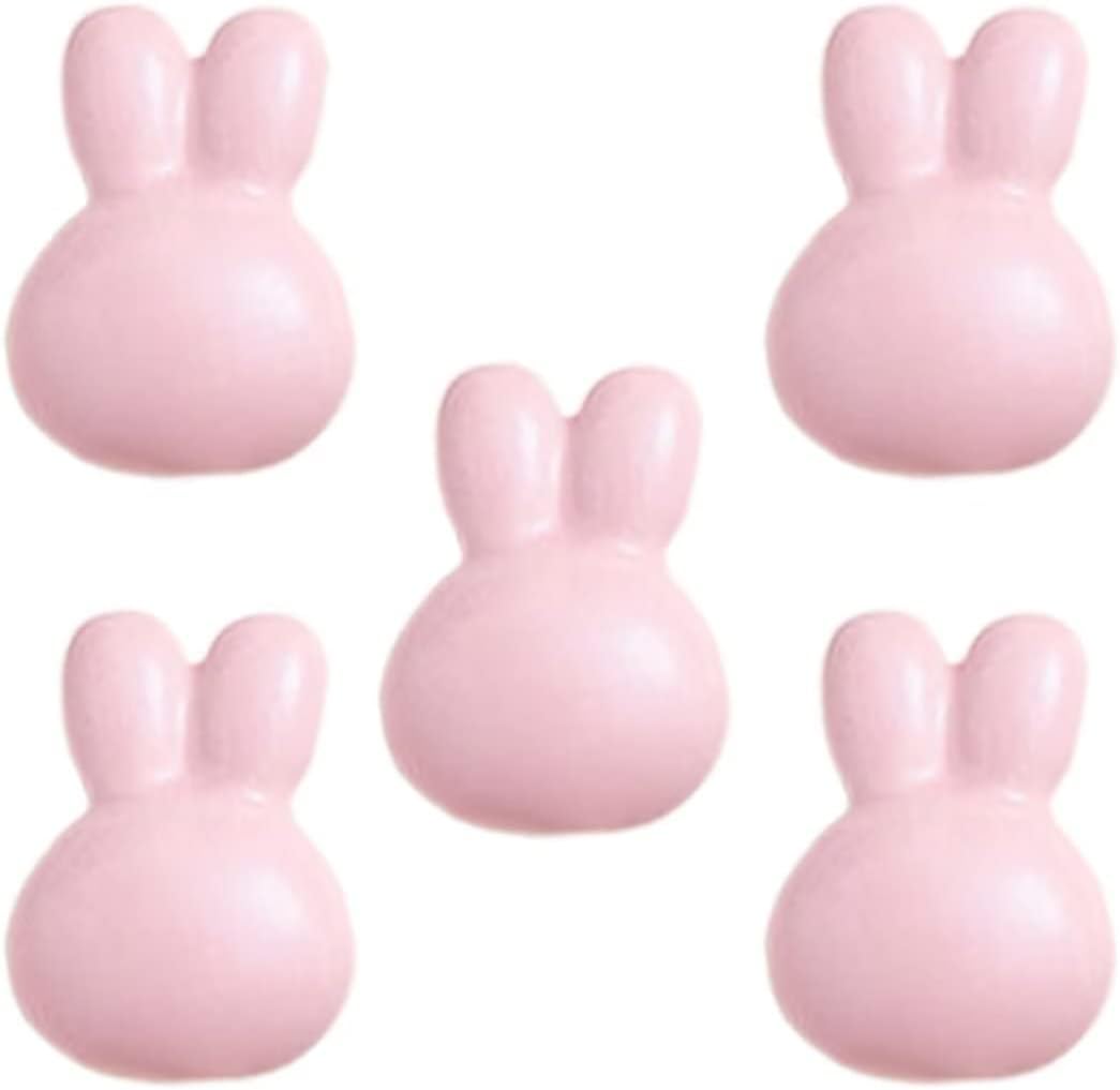 Crystal knob，draw knobs， 5 Pack Cabinet Knobs Ceramic Knobs for Dresser Drawer Pull Nursery Decor, Furniture Handles Pull Ceramic Drawer Knobs for Closet Cupboard Wardrobe Cabinet Handle ( Color : Pin
