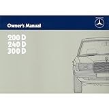  Mercedes-Benz W 123 type 200D 240D 300D 12.1983-11.1984 owners manual