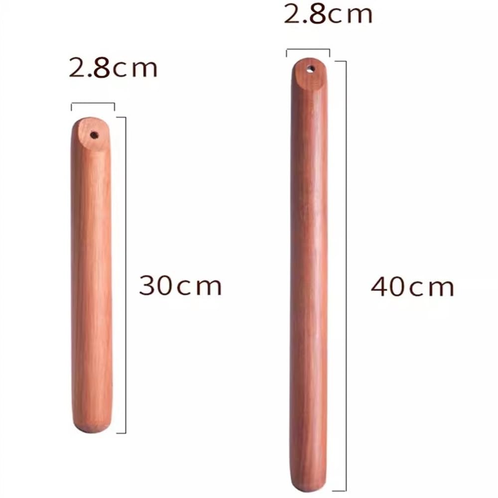 Rodillos Rodillo de bola masa madera para Uso en la Cocina(40cm)