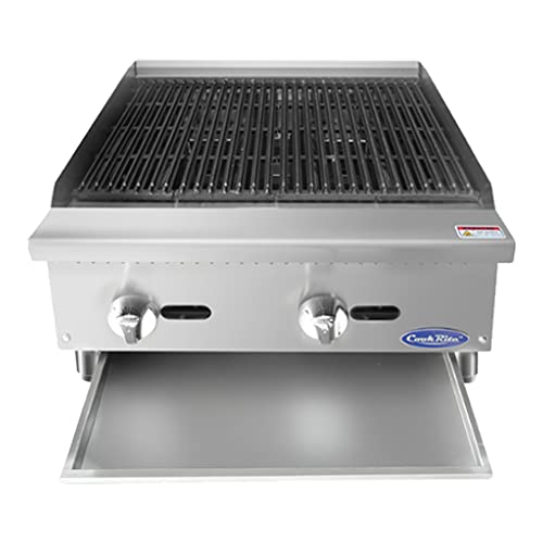 Atosa ATRC-24 Natural Gas Countertop Heavy Duty Radiant Charbroiler thumb #1