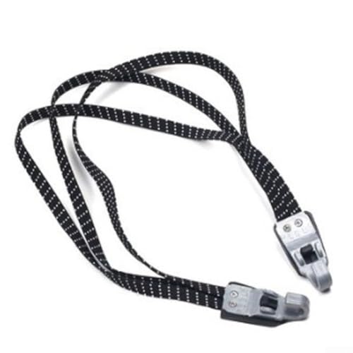 1 correa de sujeción para portaequipajes, correa de goma resistente, gancho de cuerda, correas para portabicicletas, cinturones tensores para furgonetas, motocicletas, remolques, equipaje