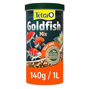 Tetra Goldfish Pond Fish Food Variety 140g – biologically balanced for pond goldfish