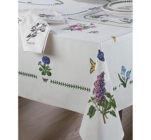 Avanti Linens Kitchen Collezione Botanic Garden, Cotone e Poliestere, Avorio, Tablecloth (60" x 84")